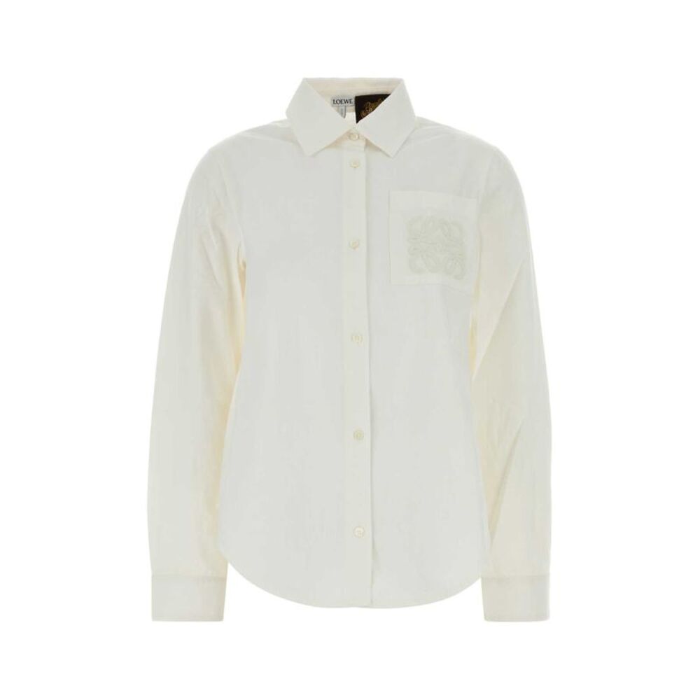 Loewe Paula's Ibiza Women White Oxford Shirt
